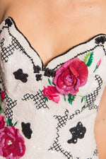 Load image into Gallery viewer, Ann Lawrence Strapless Sequin Gown
