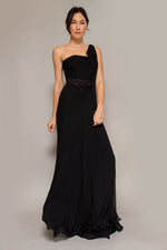 Load image into Gallery viewer, Donald Deal One Shoulder Gown
