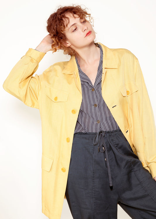 1960's Yellow Leisure Jacket - The Kit Vintage
