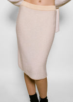 Load image into Gallery viewer, Courreges Sparkle Cream Skirt
