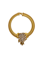 Load image into Gallery viewer, Monet Tubogos Necklace with Large Crystal Pendant
