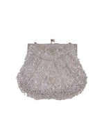 Load image into Gallery viewer, Silver Beaded Bag
