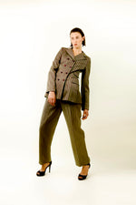 Load image into Gallery viewer, David Hayes Red Striped Suit
