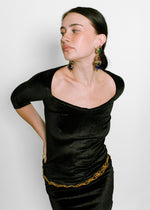 Load image into Gallery viewer, Gianni Versace Velvet Mini Dress
