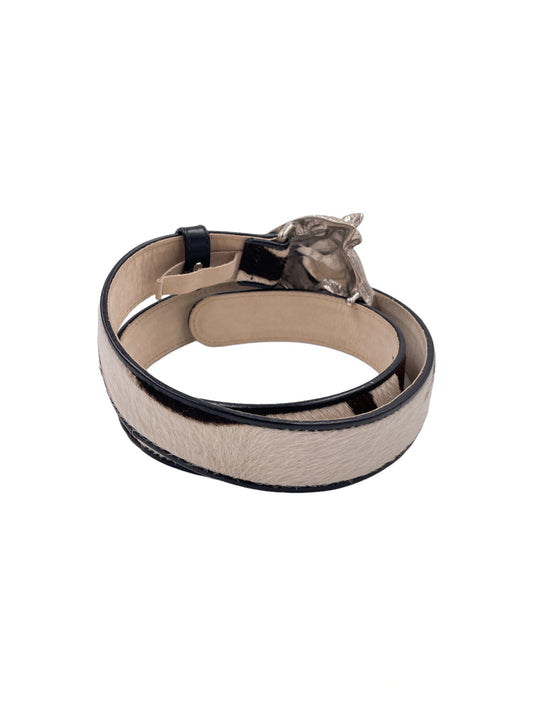 Escada Pony Hair Belt - The Kit Vintage