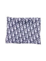 Load image into Gallery viewer, Christian Dior Blue Monogram Silk Scarf
