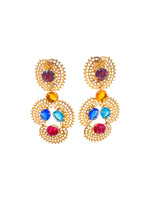 Load image into Gallery viewer, Morrocan Style Stone Drop Earrings
