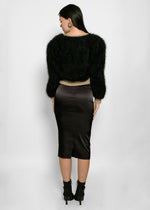 Load image into Gallery viewer, Mohair &amp; Gold Tassel Sweater
