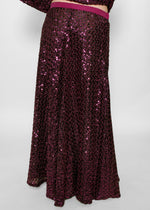 Load image into Gallery viewer, Mr Blackwell Sequin Skirt set
