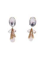 Load image into Gallery viewer, Snowflake Pearl Drop Earring
