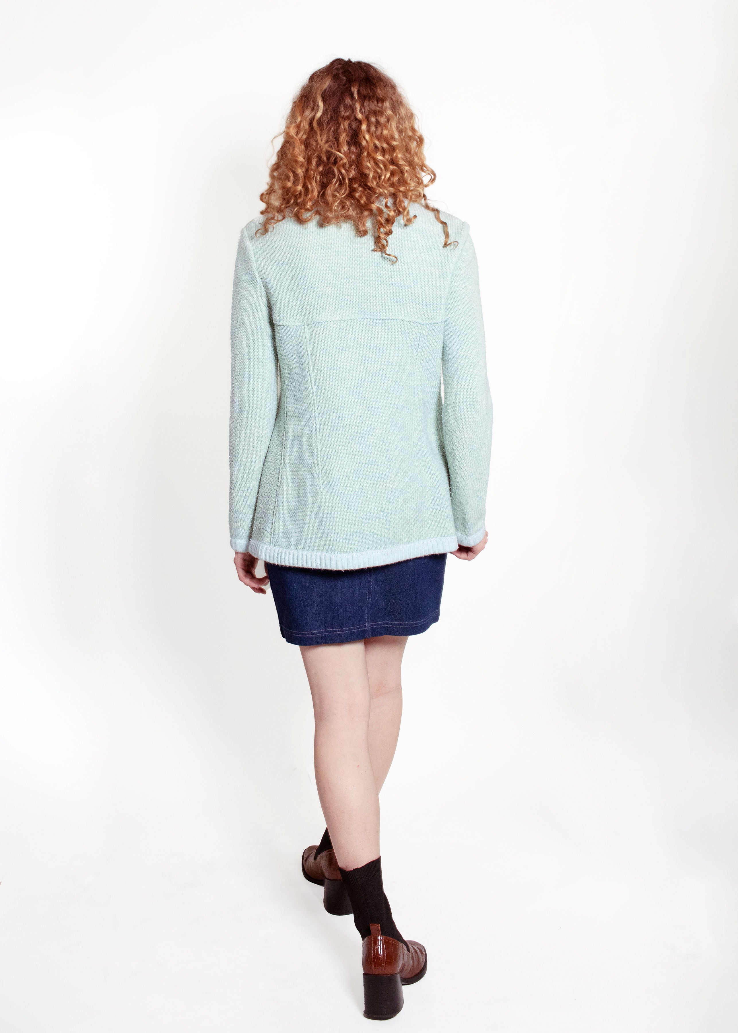 Courreges Pale Blue Sweater