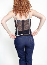 Load image into Gallery viewer, Dolce &amp; Gabbana Black Lace Bustier
