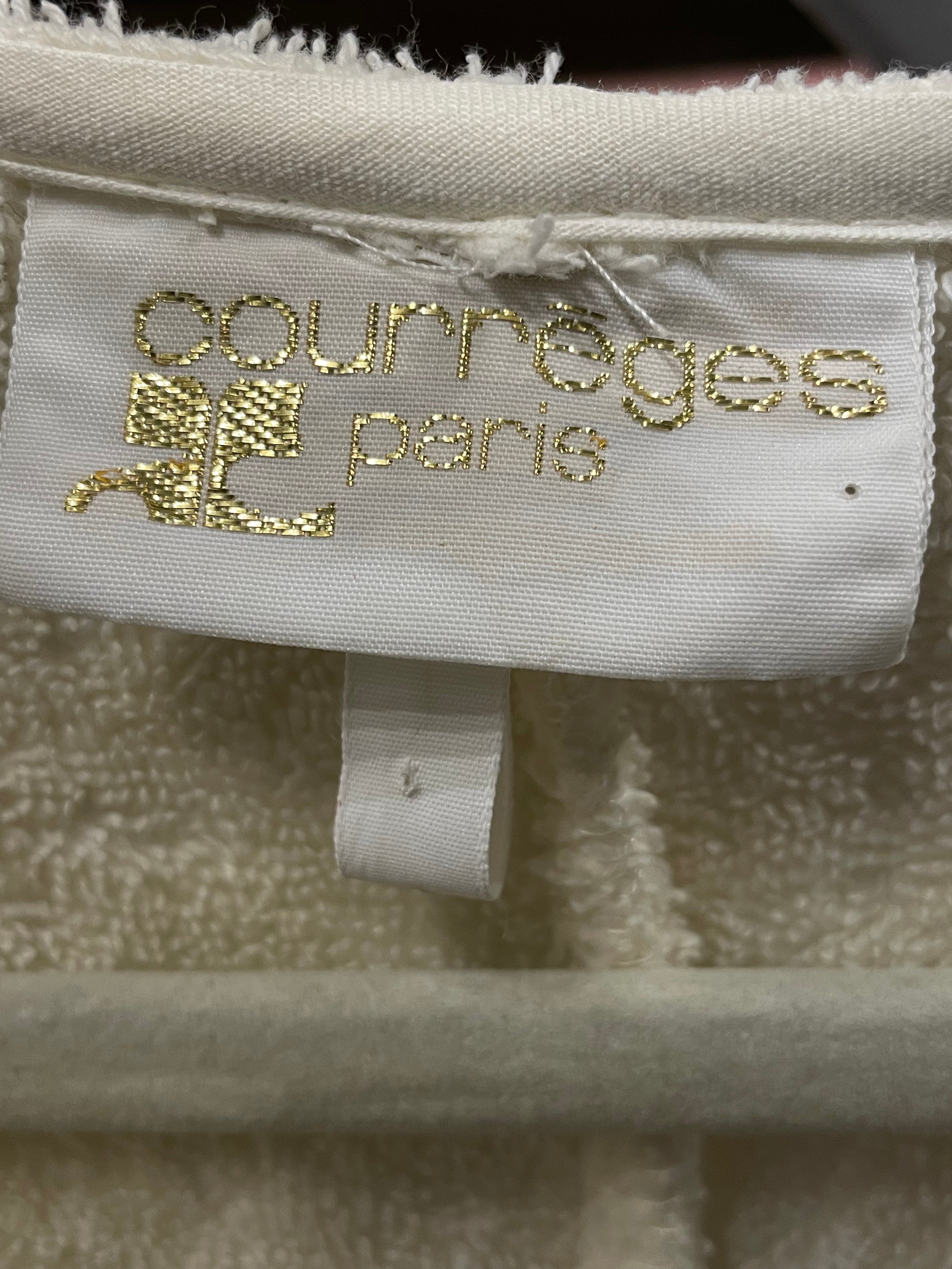Courreges Terry Cloth Jumpsuit