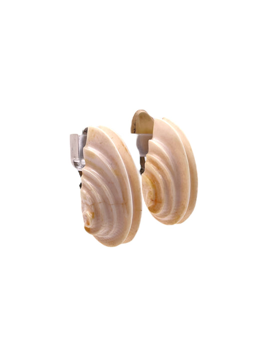 Shell Clip Earring