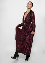 Load image into Gallery viewer, Mr Blackwell Sequin Skirt set
