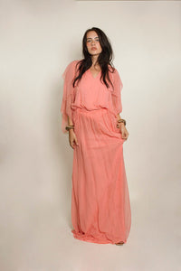 Hollys Harp Pink Chiffon Skirt Set