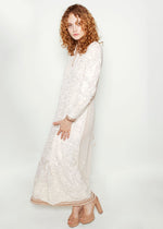Load image into Gallery viewer, White Vintage Embroidered Caftan
