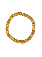 Load image into Gallery viewer, Napier Gold and White Enamel Necklace
