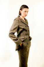 Load image into Gallery viewer, David Hayes Red Striped Suit
