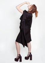 Load image into Gallery viewer, Jean Paul Gaultier F/W 2010 Black Cone Bra Corset Dress
