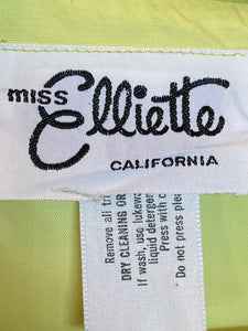 Miss Elliette Chartreause Pants Set