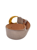 Load image into Gallery viewer, Donna Karan Gray Suede Belt
