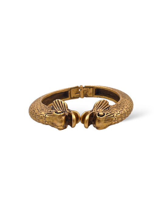 Elizabeth Cole double fish Bangle