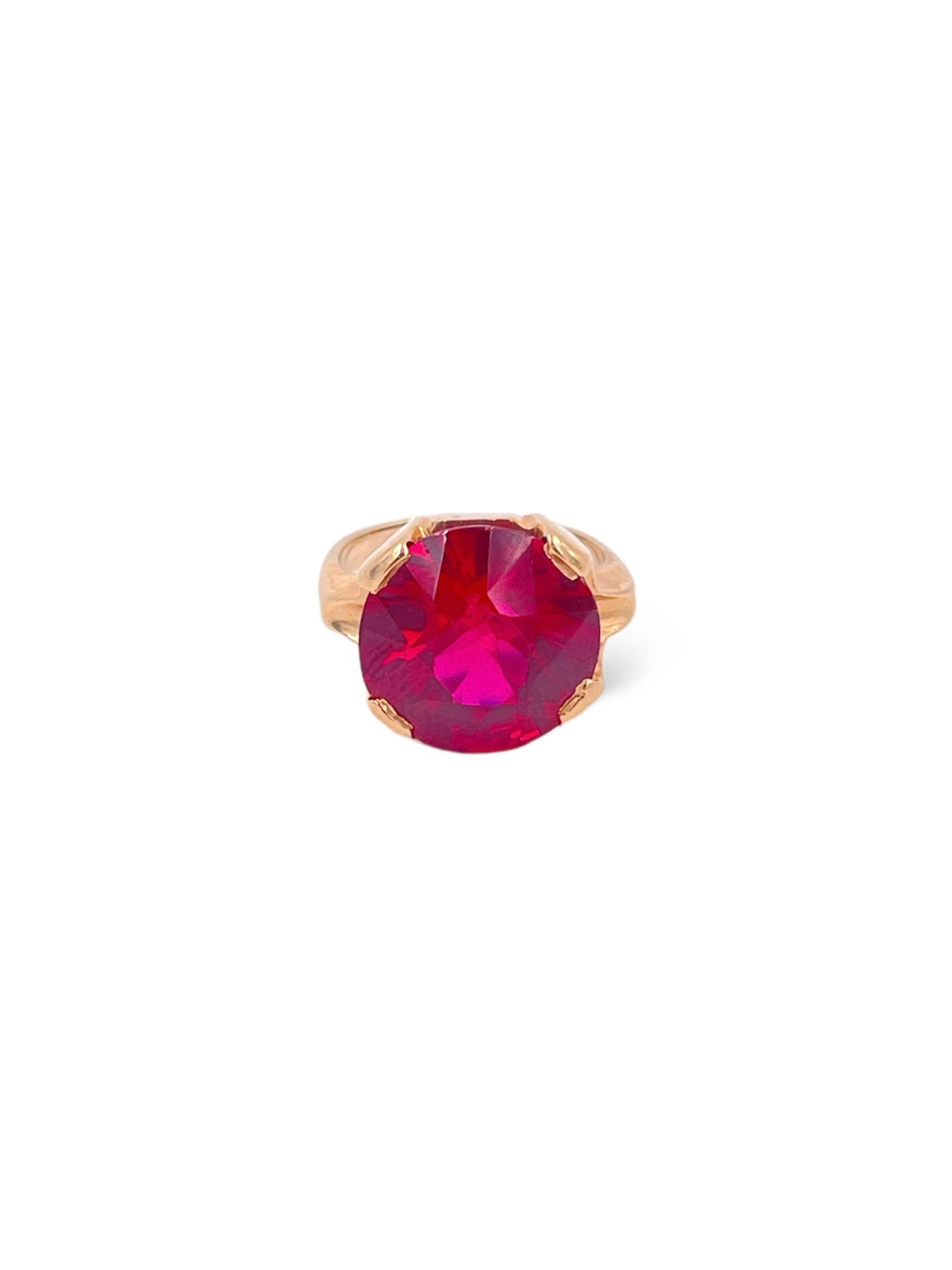 Ruby Cocktail Ring