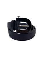 Load image into Gallery viewer, Black Lucite and Satin Belt
