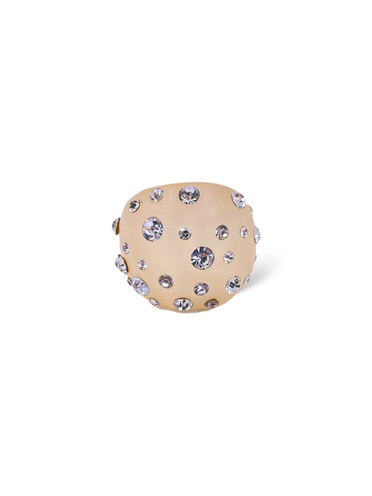 Lucite Crystal Ring - The Kit Vintage