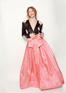 Lillie Rubin Sequin & Taffeta Gown