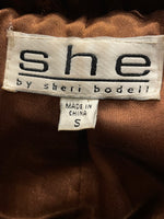 Load image into Gallery viewer, Brown Suede Pant and Jacket Set
