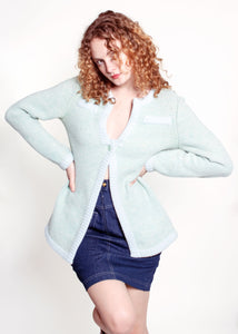 Courreges Pale Blue Sweater