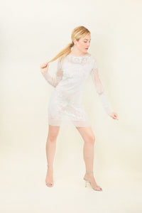 Gaultier White Lace Dress