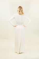 Load image into Gallery viewer, Ivory 70&#39;s Crepe Gown
