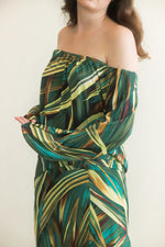 Load image into Gallery viewer, Kenzo Jersey Jungle Print Skirt Set
