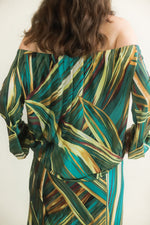 Load image into Gallery viewer, Kenzo Jersey Jungle Print Skirt Set
