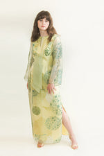 Load image into Gallery viewer, Alfred Shaheen 1960&#39;s Tassel Sleeve Dress
