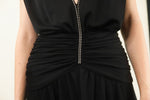 Load image into Gallery viewer, Loris Azzaro 70&#39;s Jersey Crystal Gown
