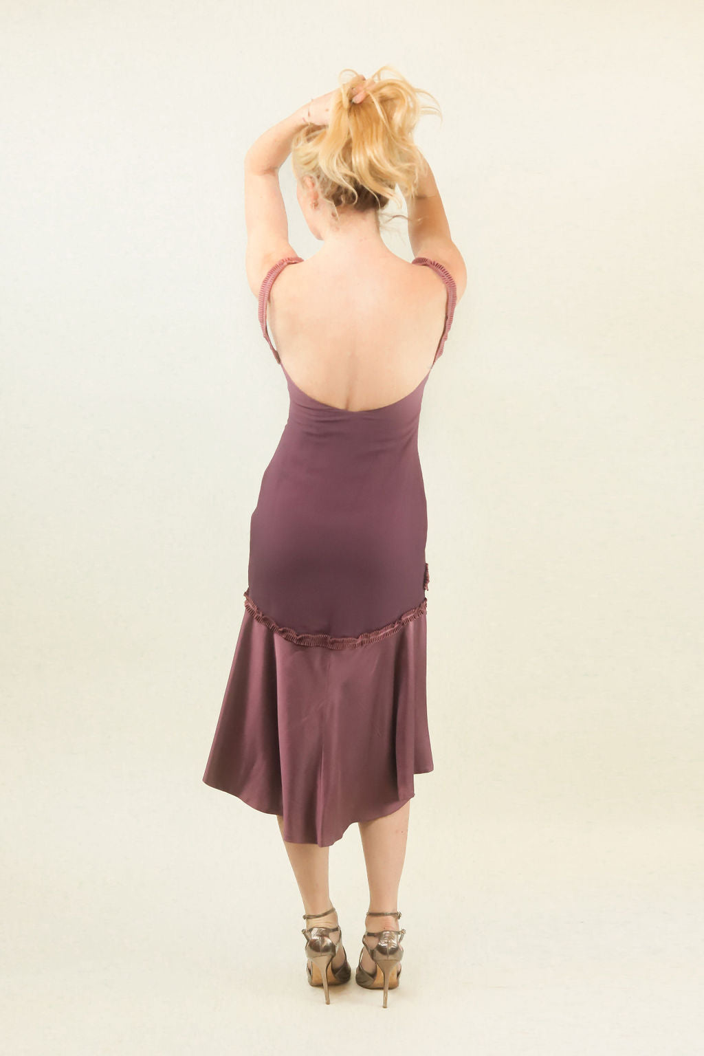 Carlos Miele Plum Cocktail Dress